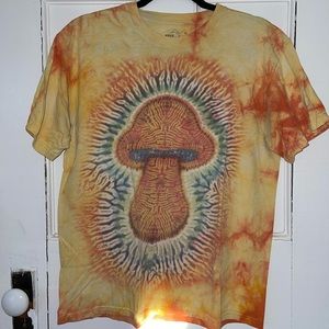 The Mountain Vintage Mushroom Tee